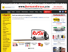 Tablet Screenshot of imprintitems.com